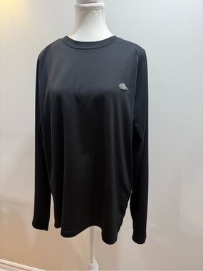 Roots Men's Black Long-Sleeve Shirt